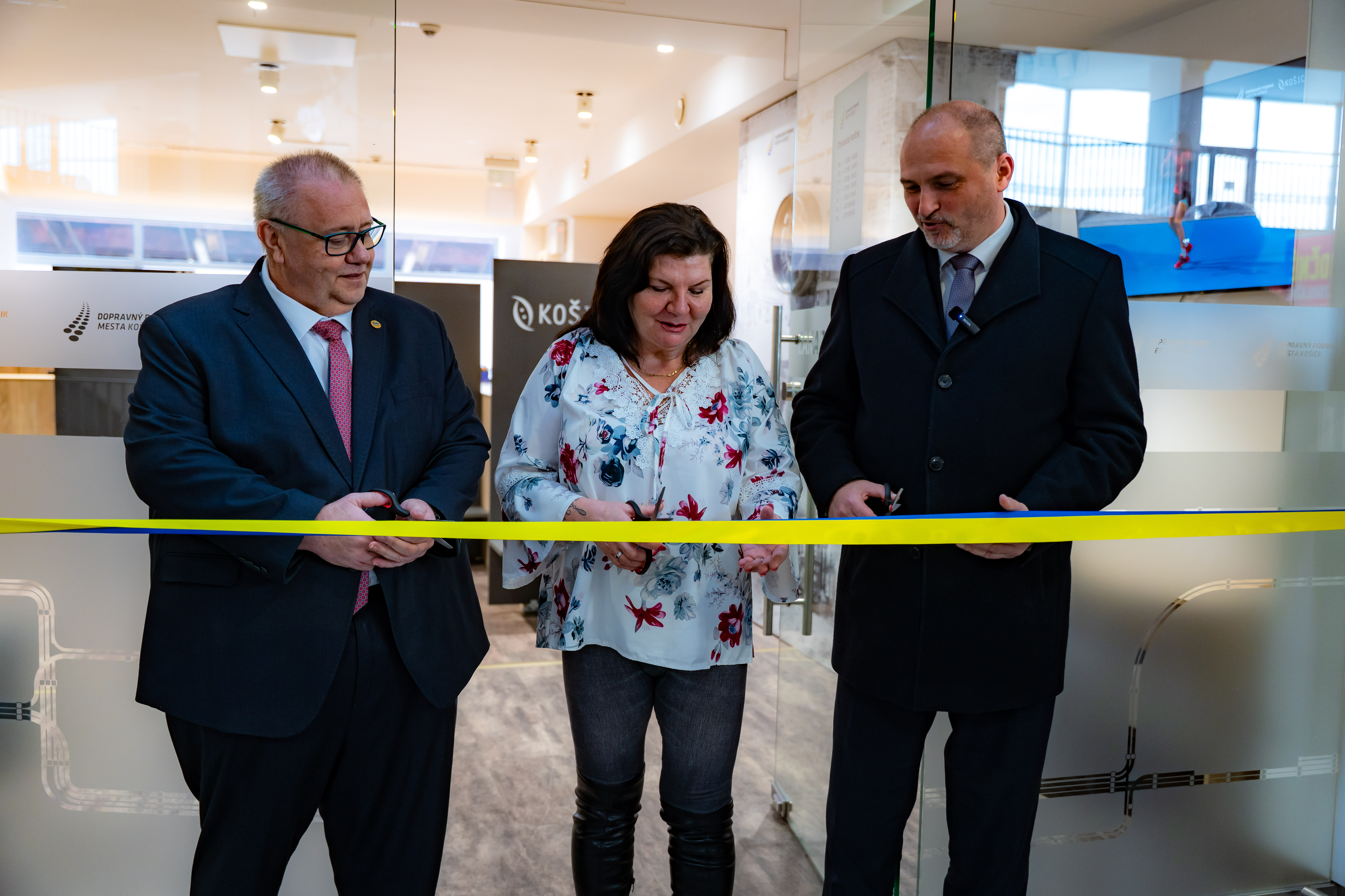 Tlacovy brifing - Otvorenie noveho klientskeho centra Dopravneho podniku mesta Kosice na Hlavnej zeleznicnej stanici-22